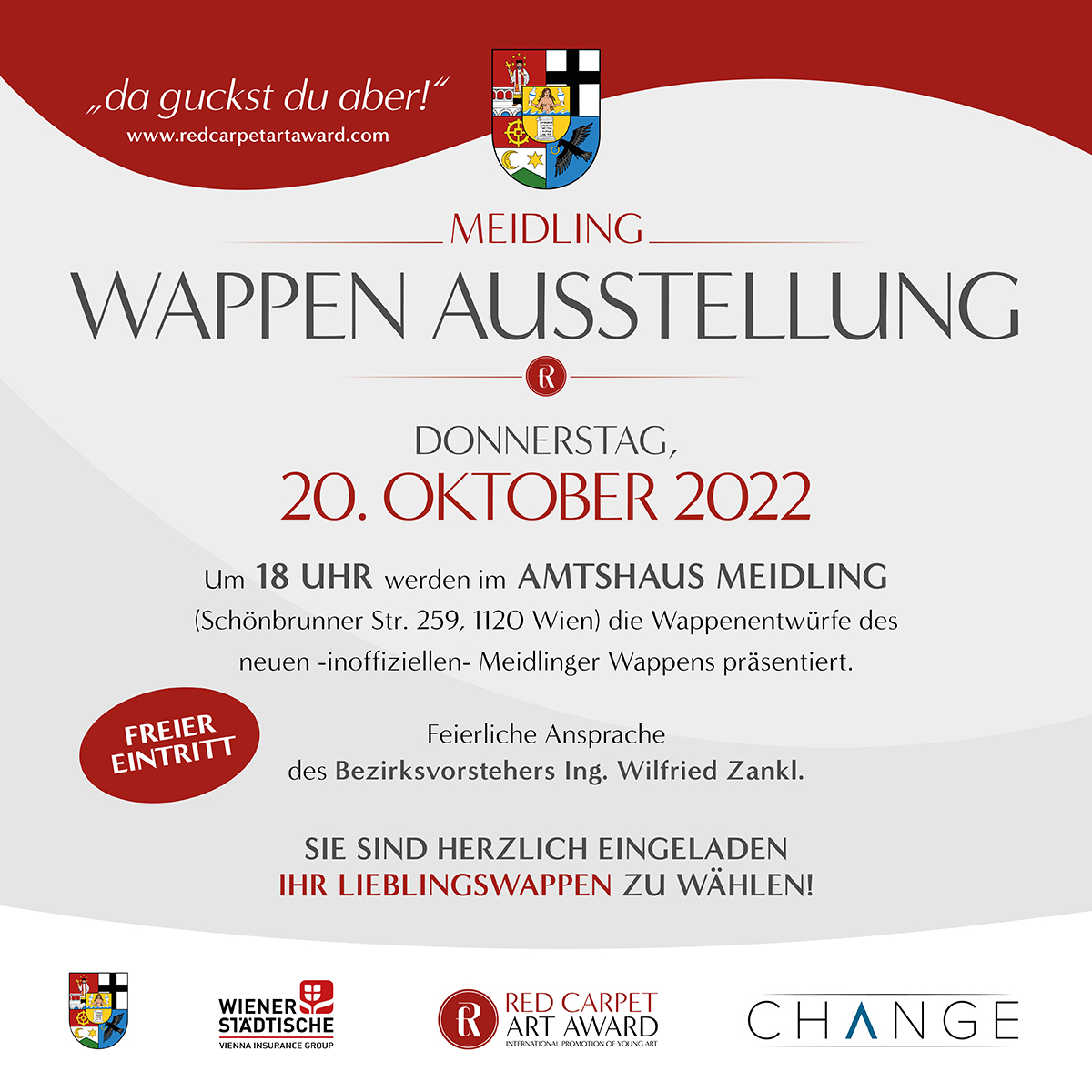 Read more about the article AUSSTELLUNG – MEIDLINGER WAPPEN